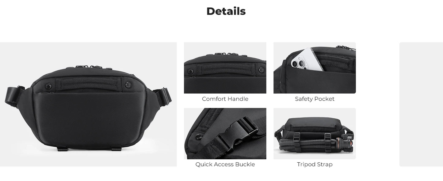 K&F Concept 4L Camera Sling Bag for DSLR & Mirrorless Cameras