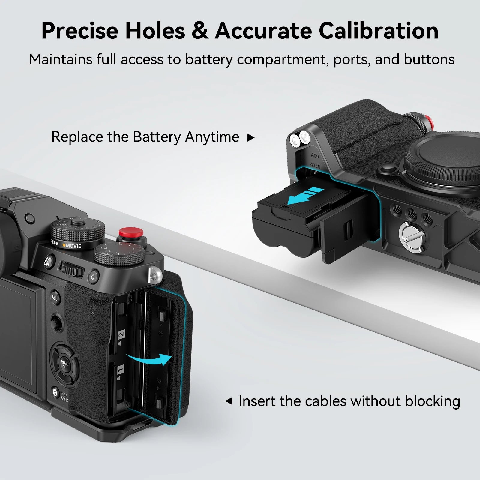SmallRig 4260 L-Shape Grip for Fujifilm X-T5 with Shutter Button