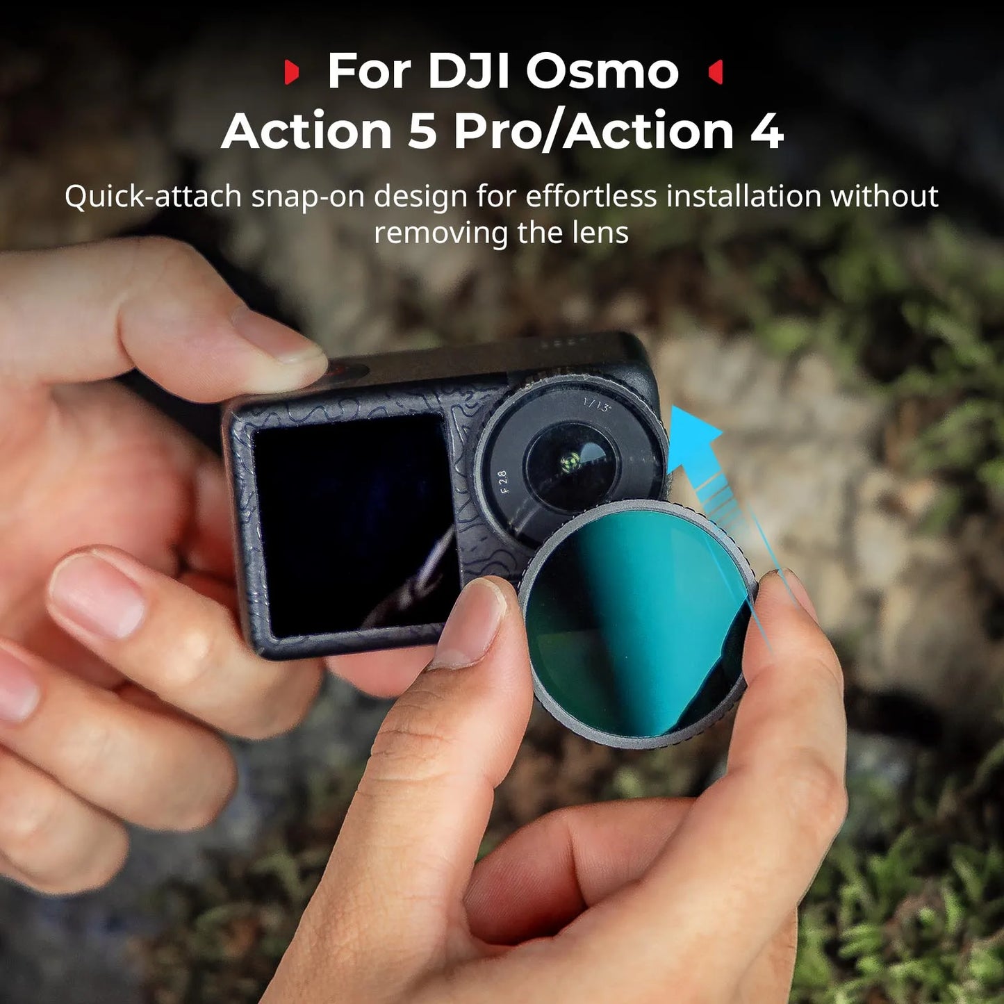 SmallRig ND Filter Kit for DJI Osmo Action 5 Pro / 4