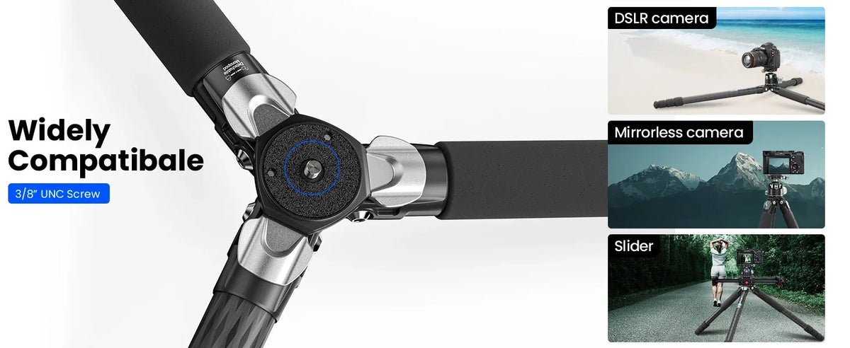 WEYLLAN GX9 Heavy-Duty Carbon Fibre Tripod
