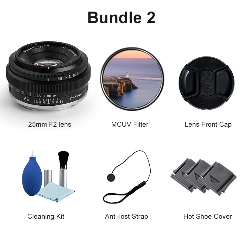 TTArtisan 25mm f/2 APS-C Manual Focus Lens