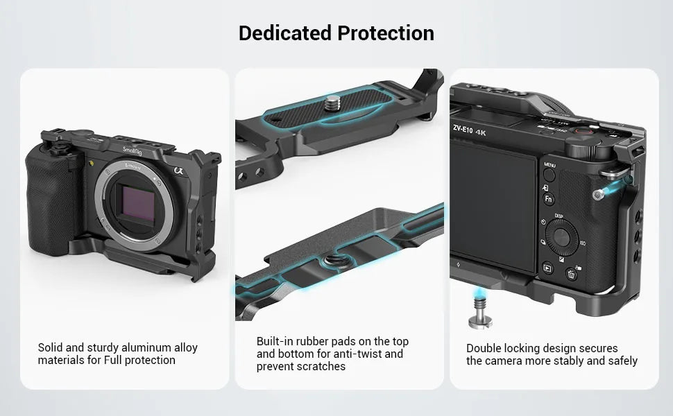 SmallRig 3538B Camera Cage Kits for Sony ZV-E10