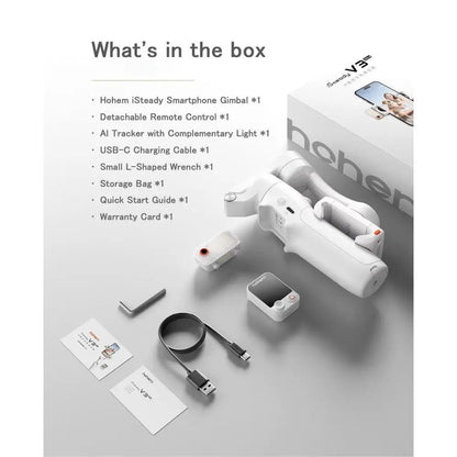 Hohem iSteady V3 Ultra Smartphone Gimbal with AI Tracking