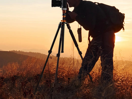 K&F Concept 83-Inch Aluminium Video Tripod with Fluid Head