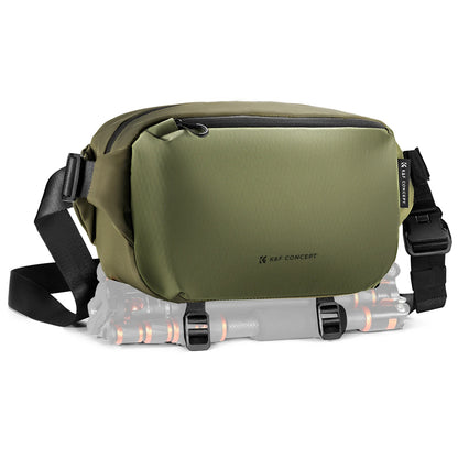 K&F Concept Waterproof 10L Camera Sling Bag for Cameras & Drones - Black
