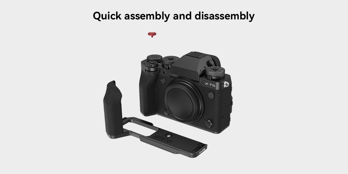 SmallRig 4260 L-Shape Grip for Fujifilm X-T5 with Shutter Button