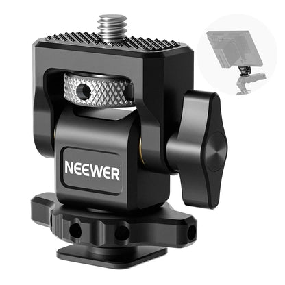 NEEWER Adjustable Camera Monitor Mount with Cold Shoe