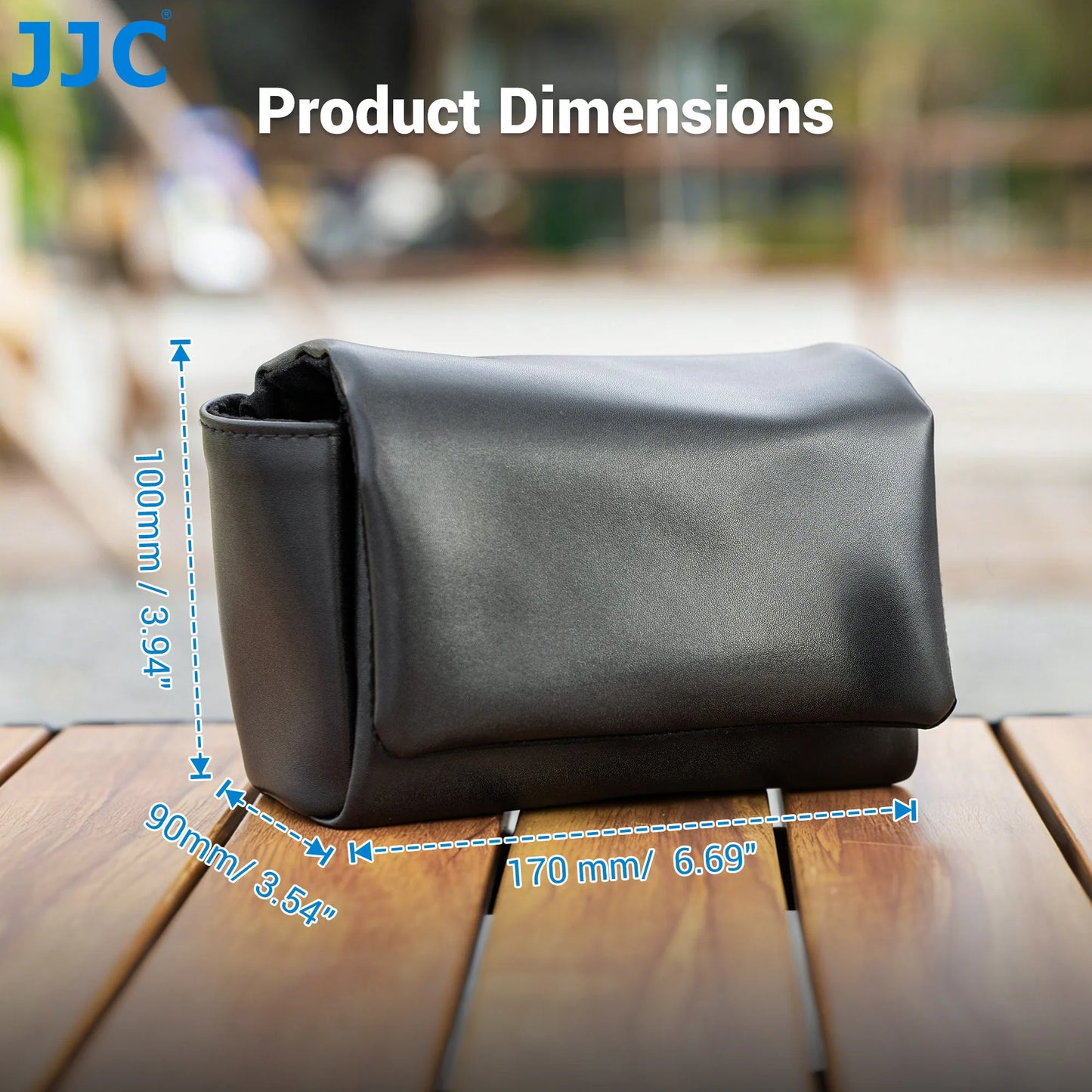 JJC Compact Camera Pouch & Strap Options for Fujifilm X-E5/X100VI
