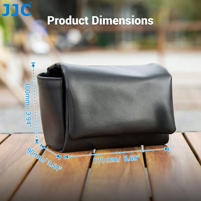 JJC Compact Camera Pouch & Strap Options for Fujifilm X-E5/X100VI