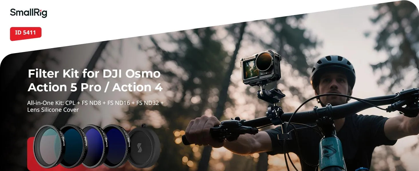 SmallRig ND Filter Kit for DJI Osmo Action 5 Pro / 4
