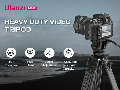 Ulanzi MT-81 Heavy Duty Aluminium Camera Tripod