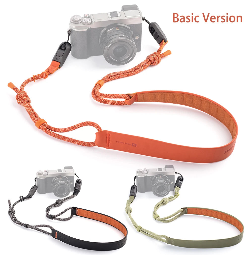 PGYTECH Camera Shoulder Strap Air - Art L Orange