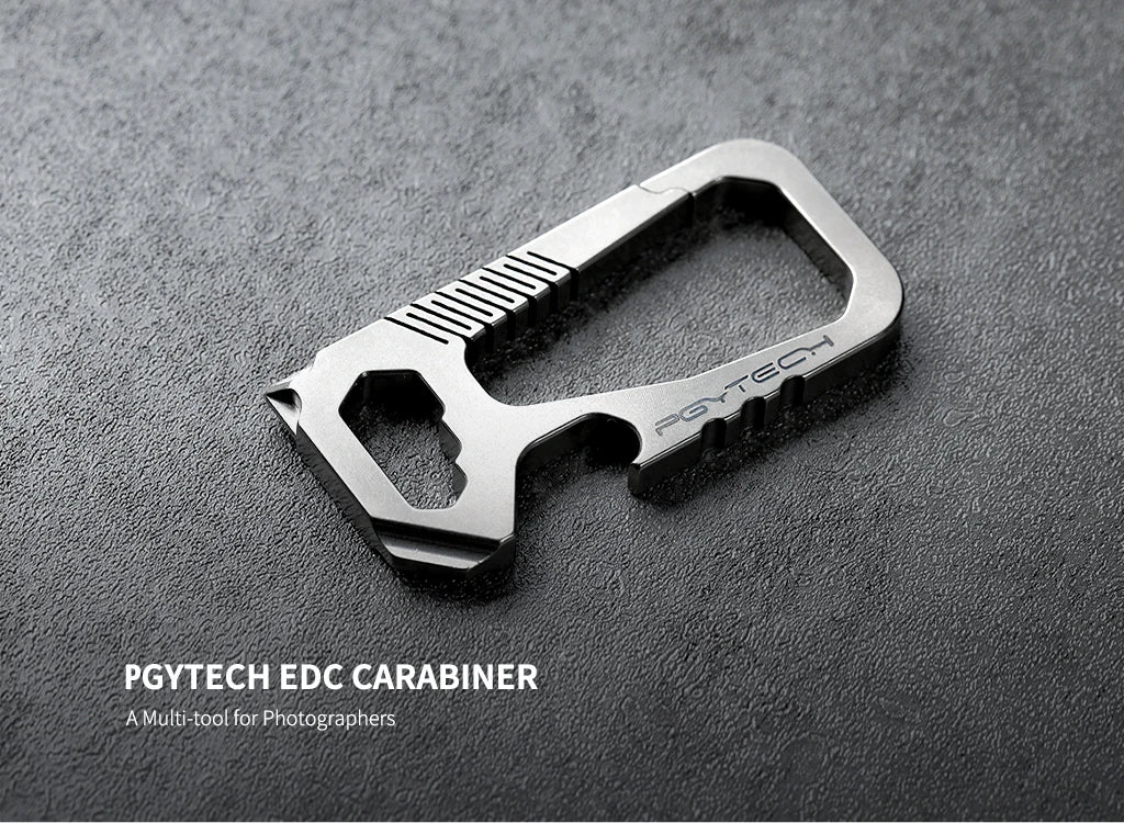 PGYTECH EDC Titanium Multifunction Carabiner Tool