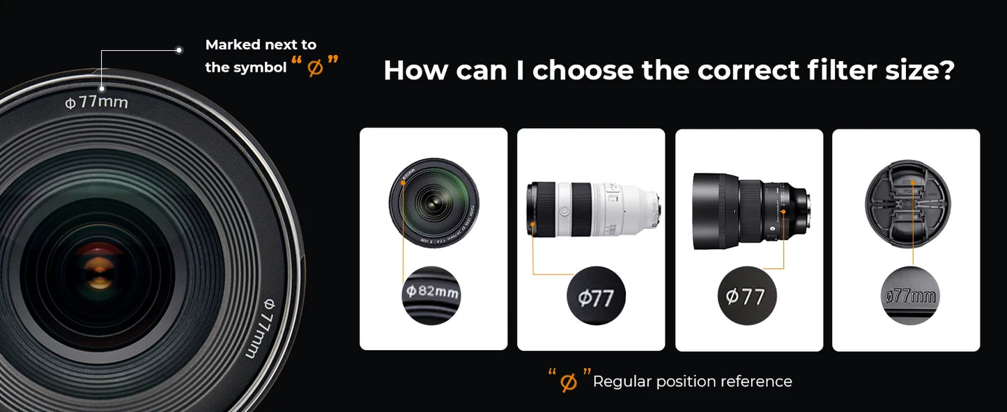 K&F ND2-ND32 Variable ND + CPL Lens Filter