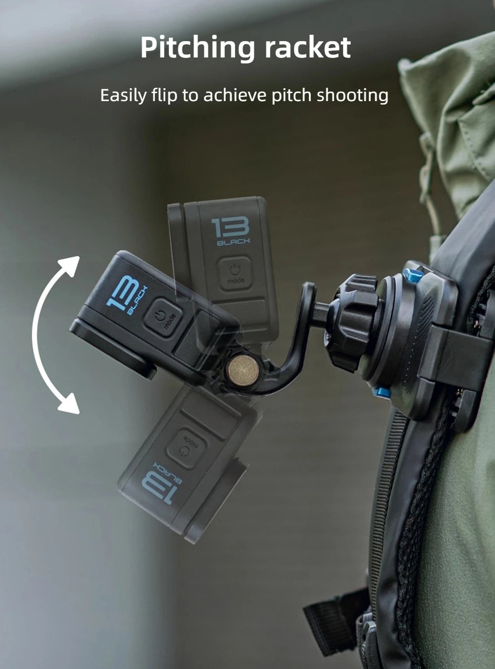 Coogens T6 Pro Magnetic Quick Release Backpack Camera Clip