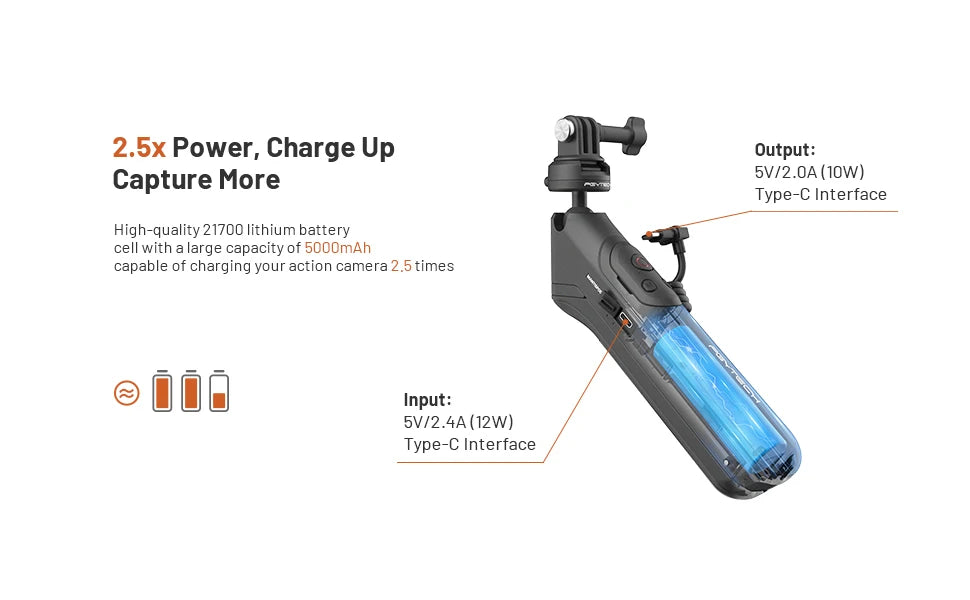 PGYTECH CapLock MantisPod Power Tripod