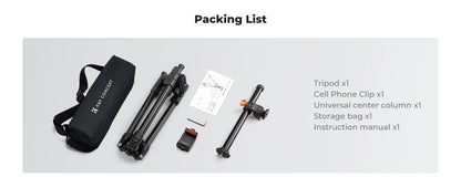 K&F Concept 76.7-Inch Rotatable Multi-Angle Camera Tripod