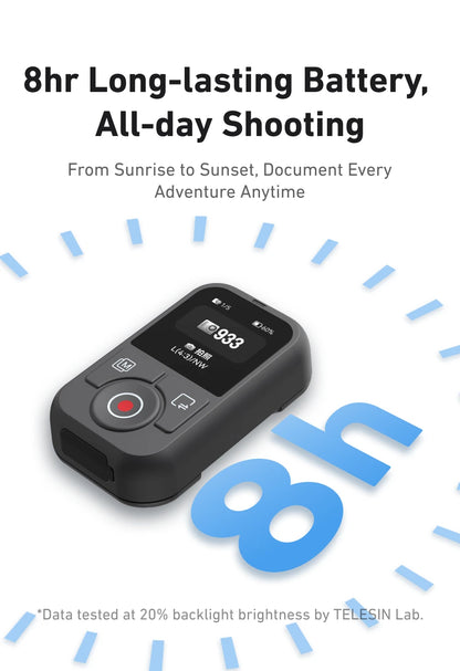 TELESIN Bluetooth Remote for DJI Osmo Action 4 / 5 / 6