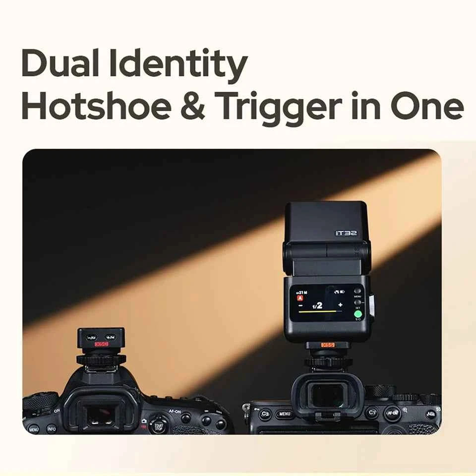 Godox X5 TTL Wireless Flash Trigger and iT32 Mini Flash Kit