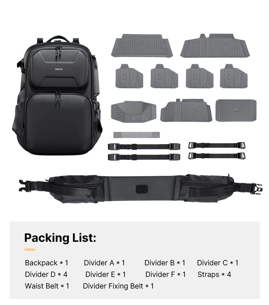 Ulanzi BP10 35L Hardshell Camera Backpack