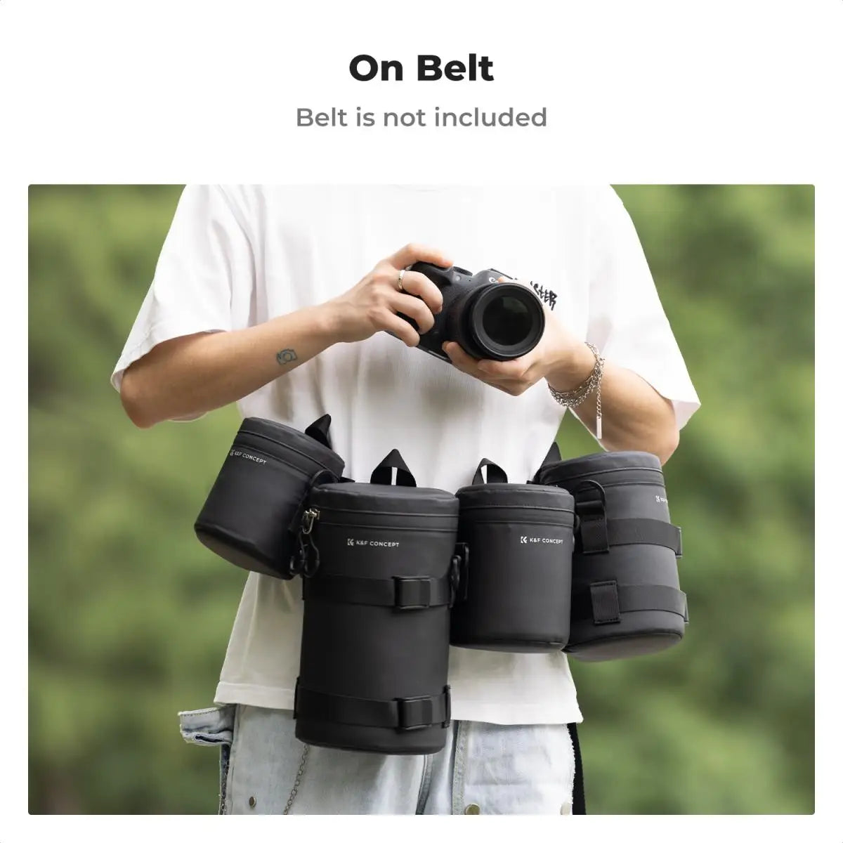 K&F Waterproof Lens Pouch Case