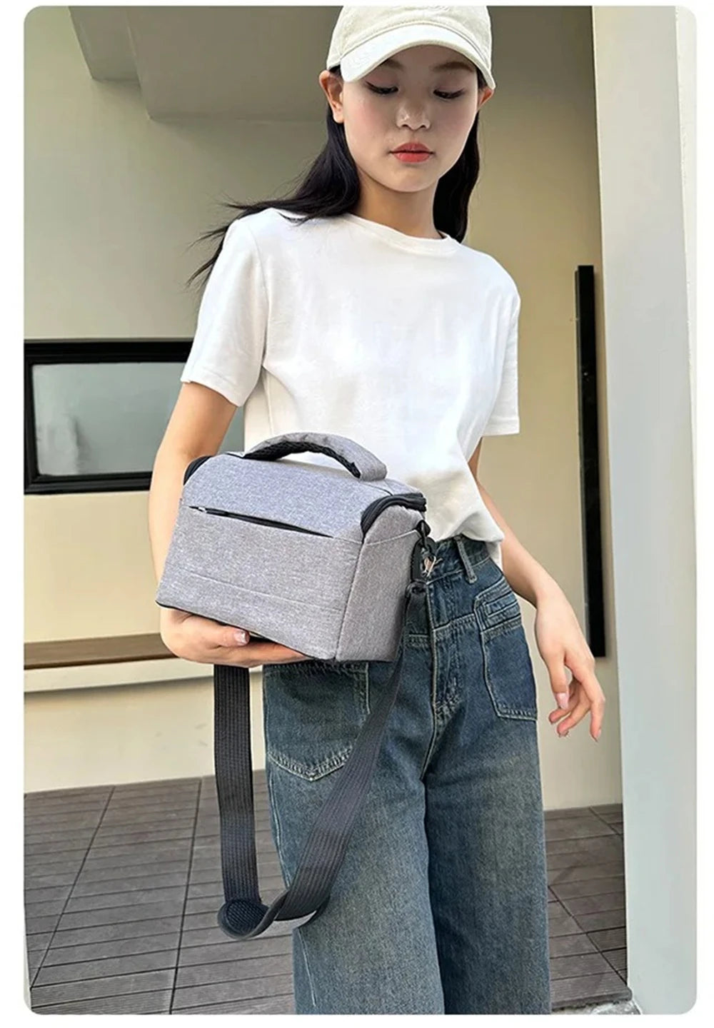 DSLR Crossbody Shoulder Camera Bag