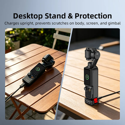 USB-C Quick Release Charging Base for DJI Osmo Pocket 3 / 4