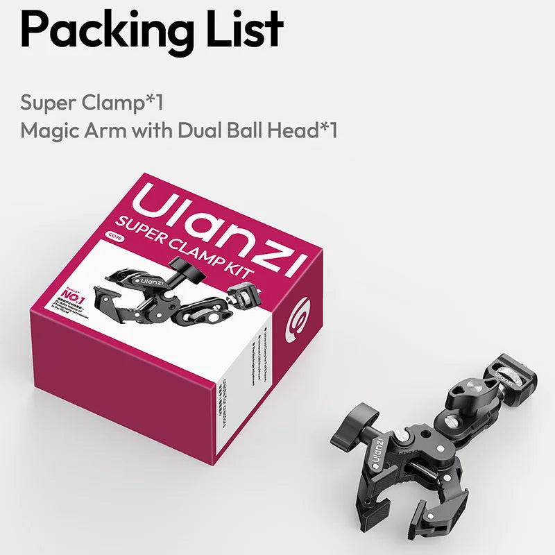 Ulanzi CO78 Super Clamp Magic Arm Kit