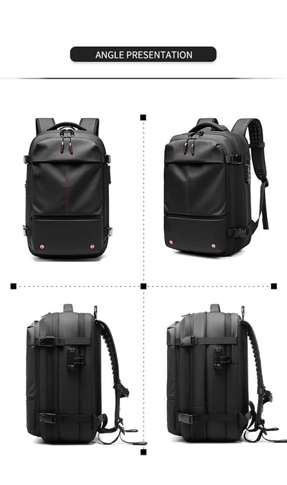 Vacuum Compression 17 Inch Laptop Travel Backpack