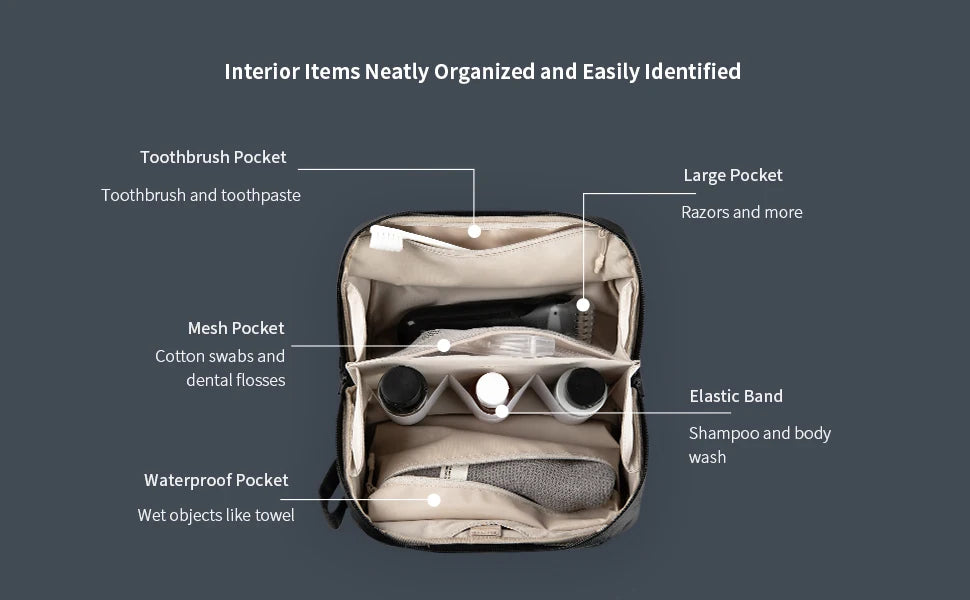 PGYTECH Wash Pouch Hanging Travel Organiser
