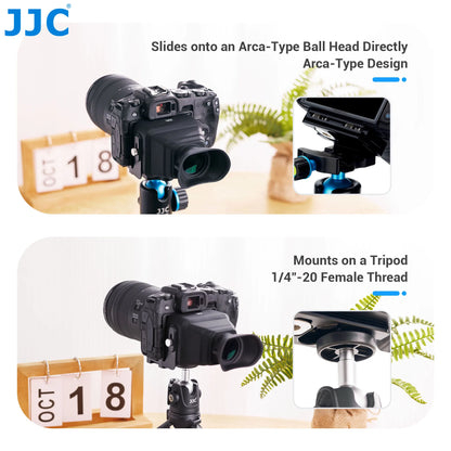 JJC 3x LCD Viewfinder Eyecup for 3.0-Inch Camera Screens