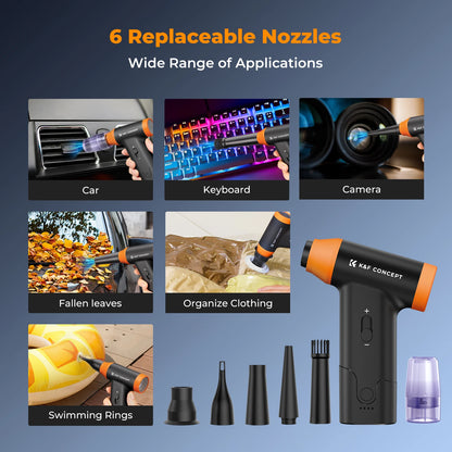 K&F Cordless Electric Air Duster & Camera Cleaner