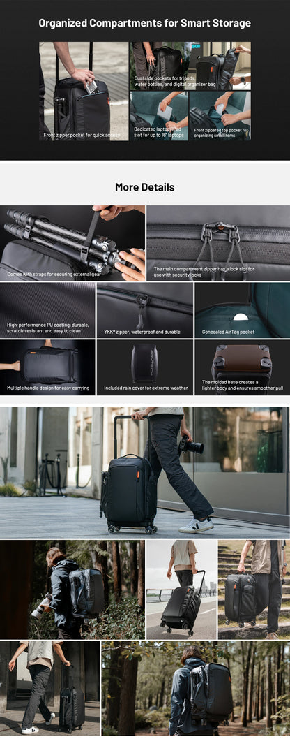 PGYTECH Photography Trolley Camera Case