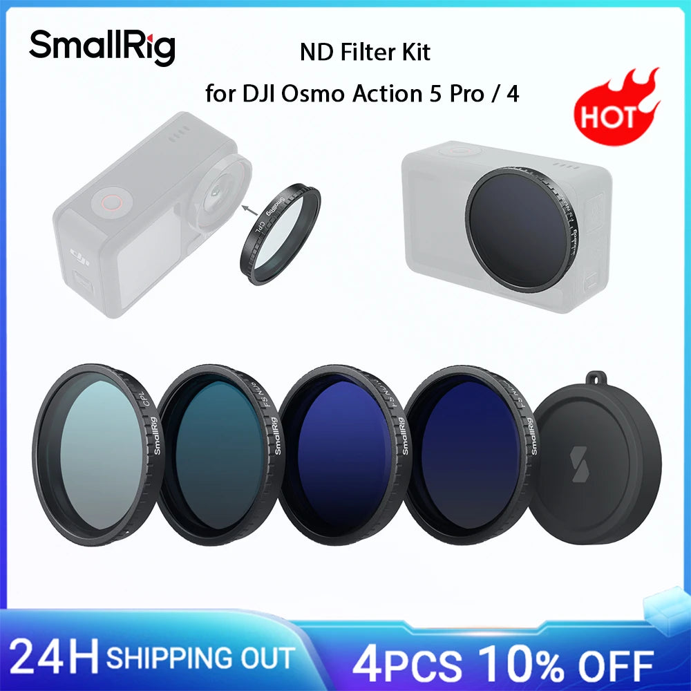 SmallRig ND Filter Kit for DJI Osmo Action 5 Pro / 4
