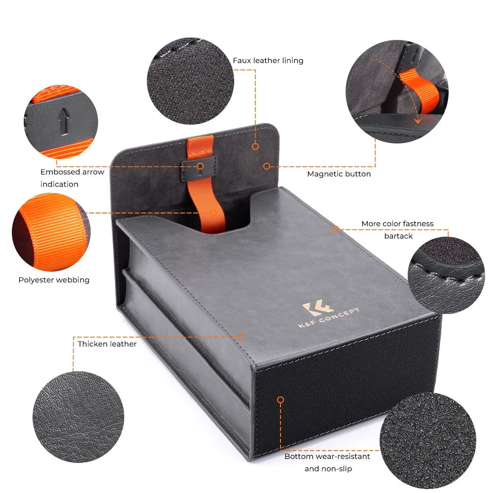 K&F Concept Square Filter Pouch for 100×100mm and 100×150mm Filters