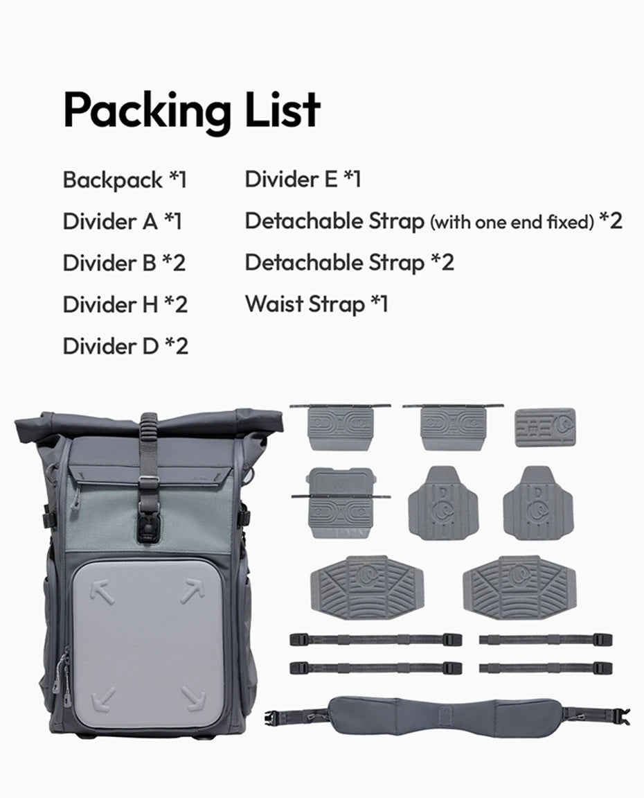 Ulanzi BP04 Hard Shell Camera Backpack