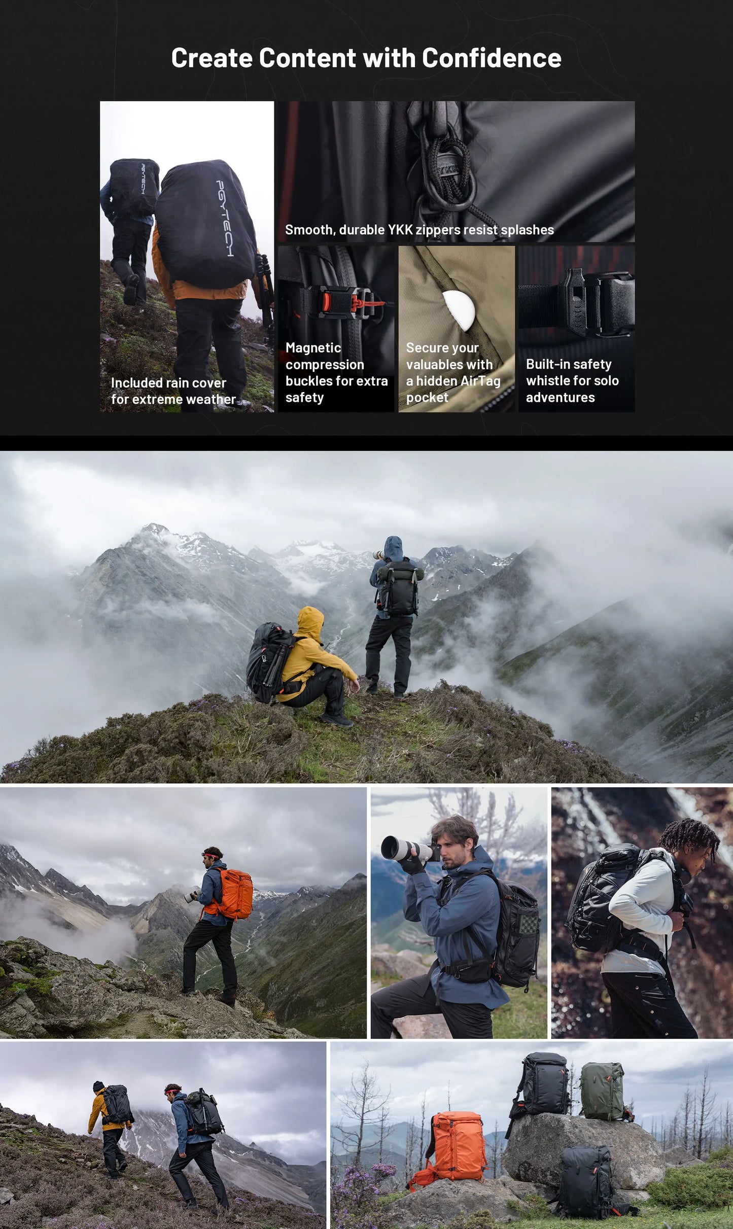 PGYTECH OnePro Flex Camera Backpack
