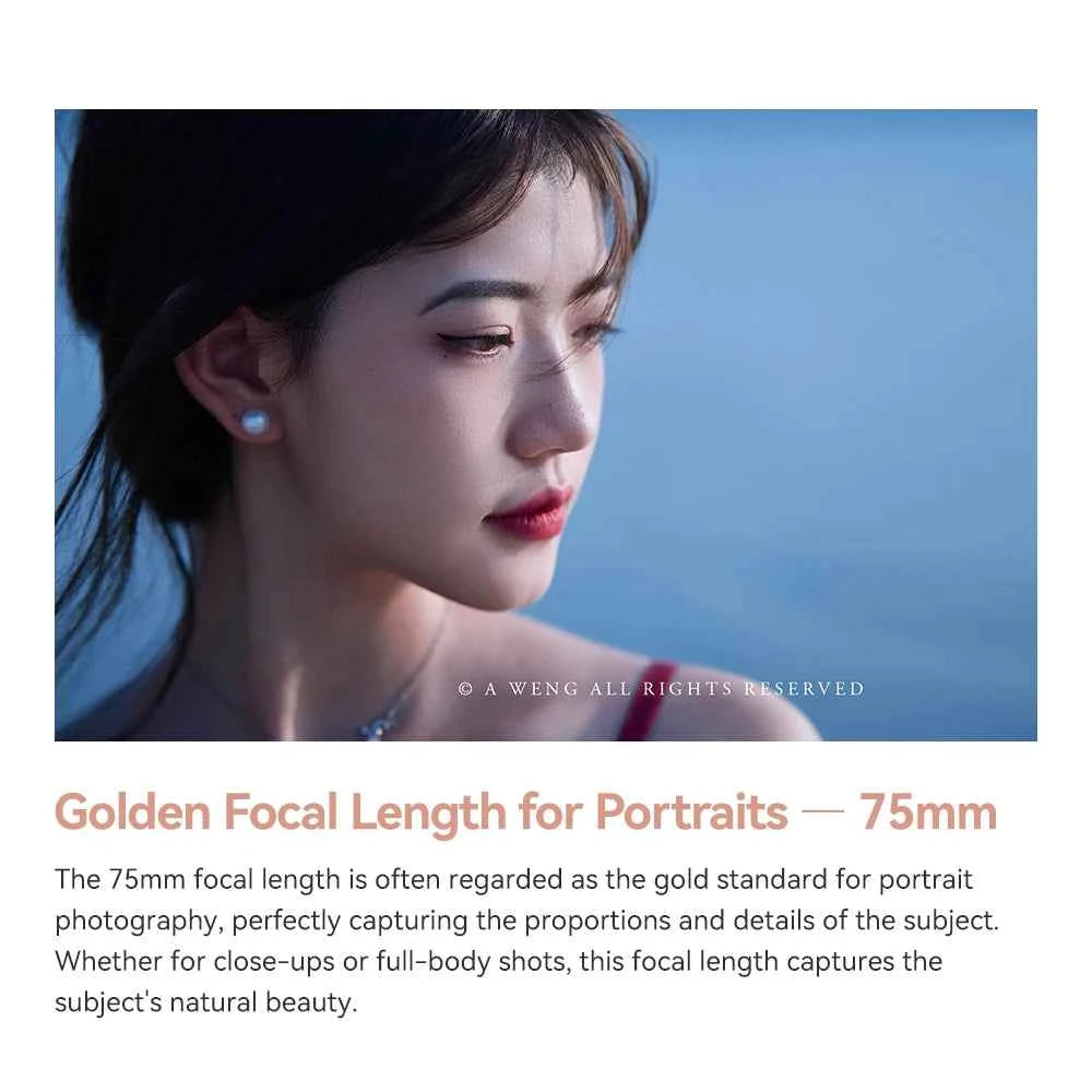TTArtisan AF 75mm f/2 Full Frame Autofocus Lens