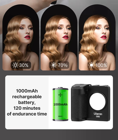 Ulanzi CG02 Smartphone Camera Grip with Fill Light & Bluetooth