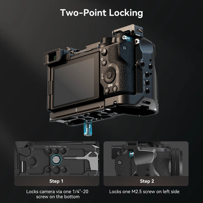 SmallRig Sony Alpha 6700 Cage Kit & Mounting Accessories - Mount Plate 4339