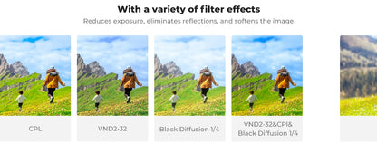 K&F Concept 3-in-1 ND/CPL/Black Mist Filter - 3in1 Filter / 49mm