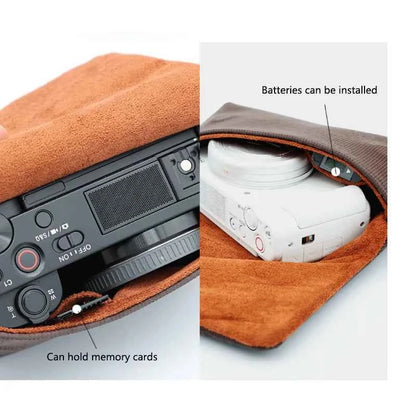 Compact Camera Storage Pouch for Sony, Canon & Olympus