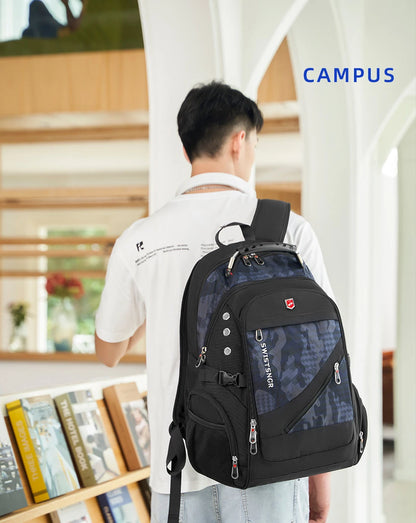 Water-Resistant 17–20-inch Laptop Travel Backpack