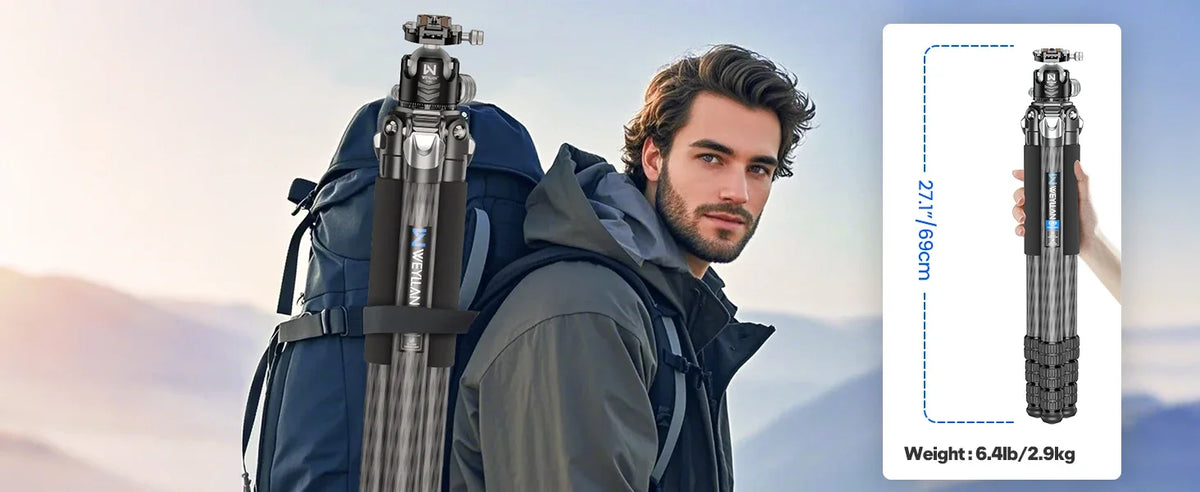 WEYLLAN GX9 Heavy-Duty Carbon Fibre Tripod