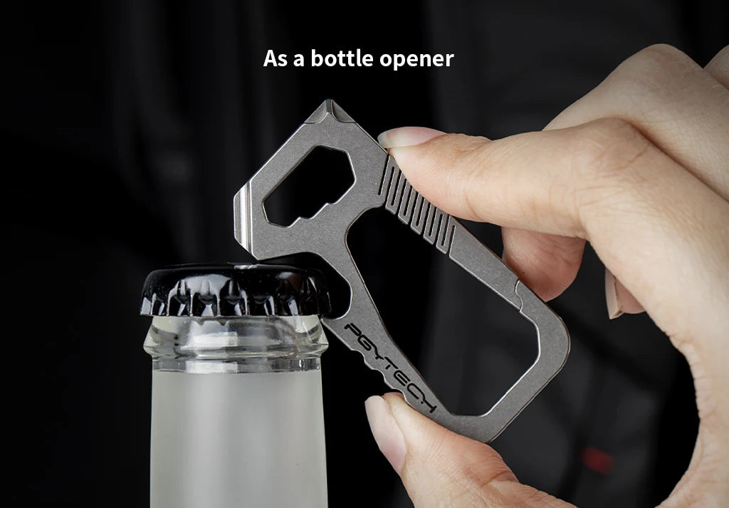 PGYTECH EDC Titanium Multifunction Carabiner Tool