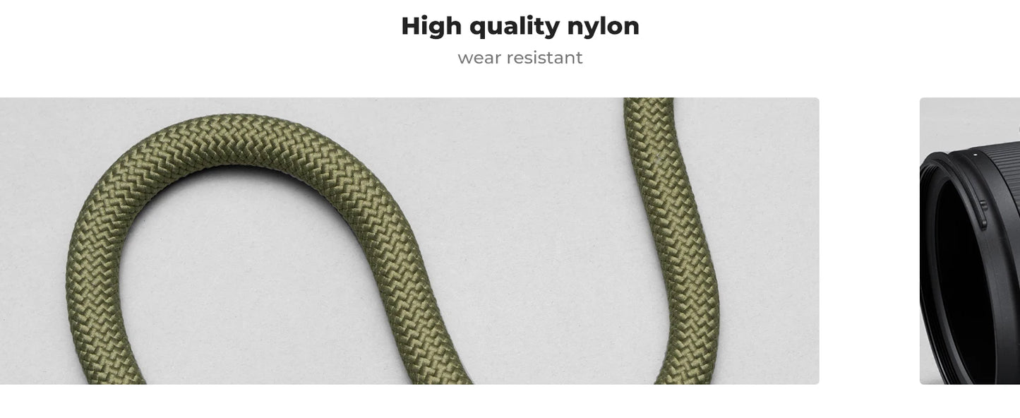 K&F Concept 100cm Round Rope Camera Strap