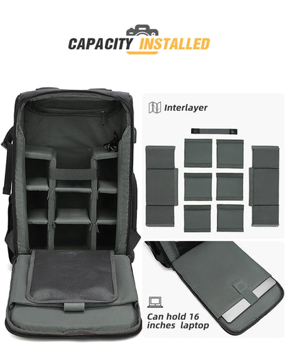 Large Capacity Camera & Drone Backpack product image