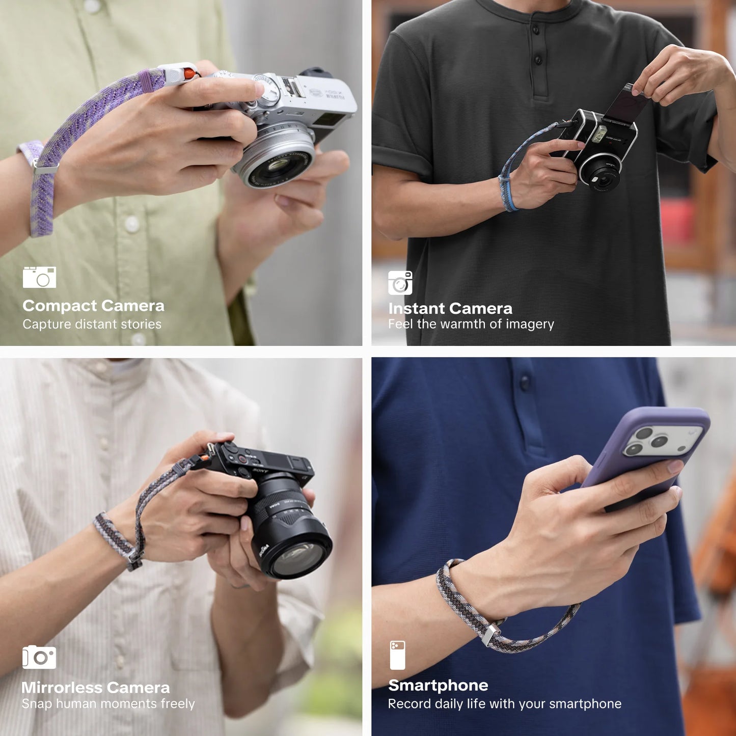 PGYTECH Camera Wrist Strap Slim – Trendy