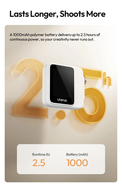 Ulanzi VM02 Wireless Selfie Monitor for Smartphones