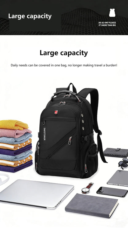 Water-Resistant 17–20-inch Laptop Travel Backpack